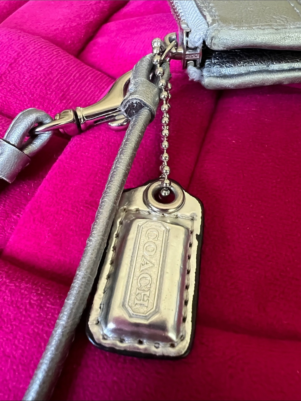 Coach 65th Anniversary Legacy Lined Wristlet - Picture 8 of 15
